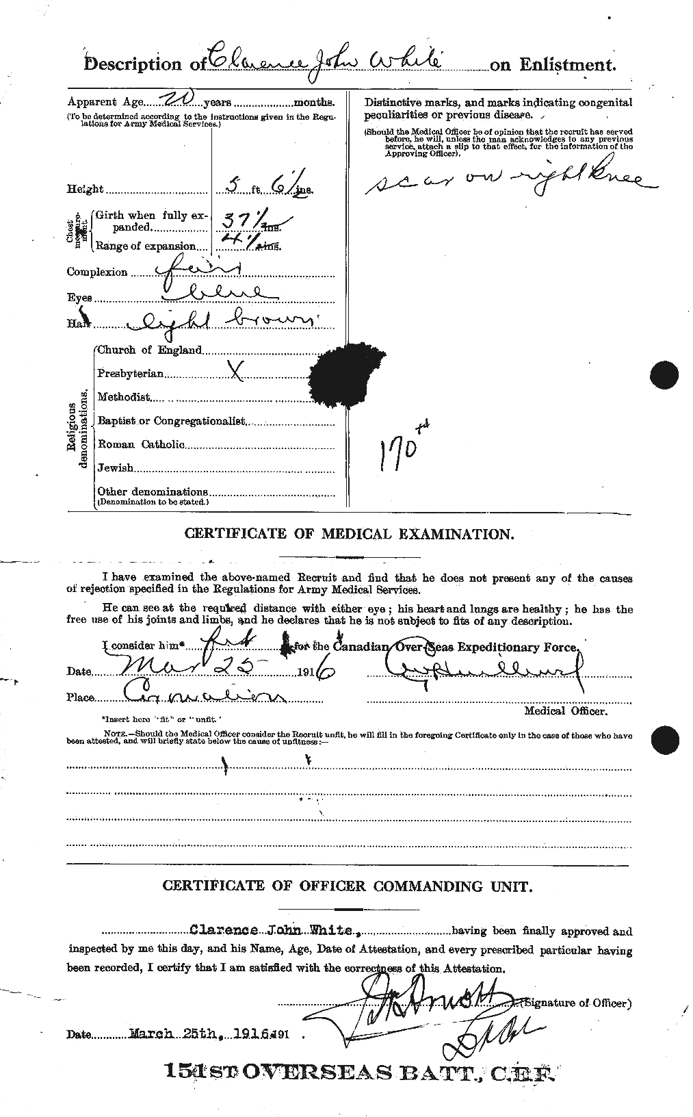 Personnel Records of the First World War - CEF 669978b