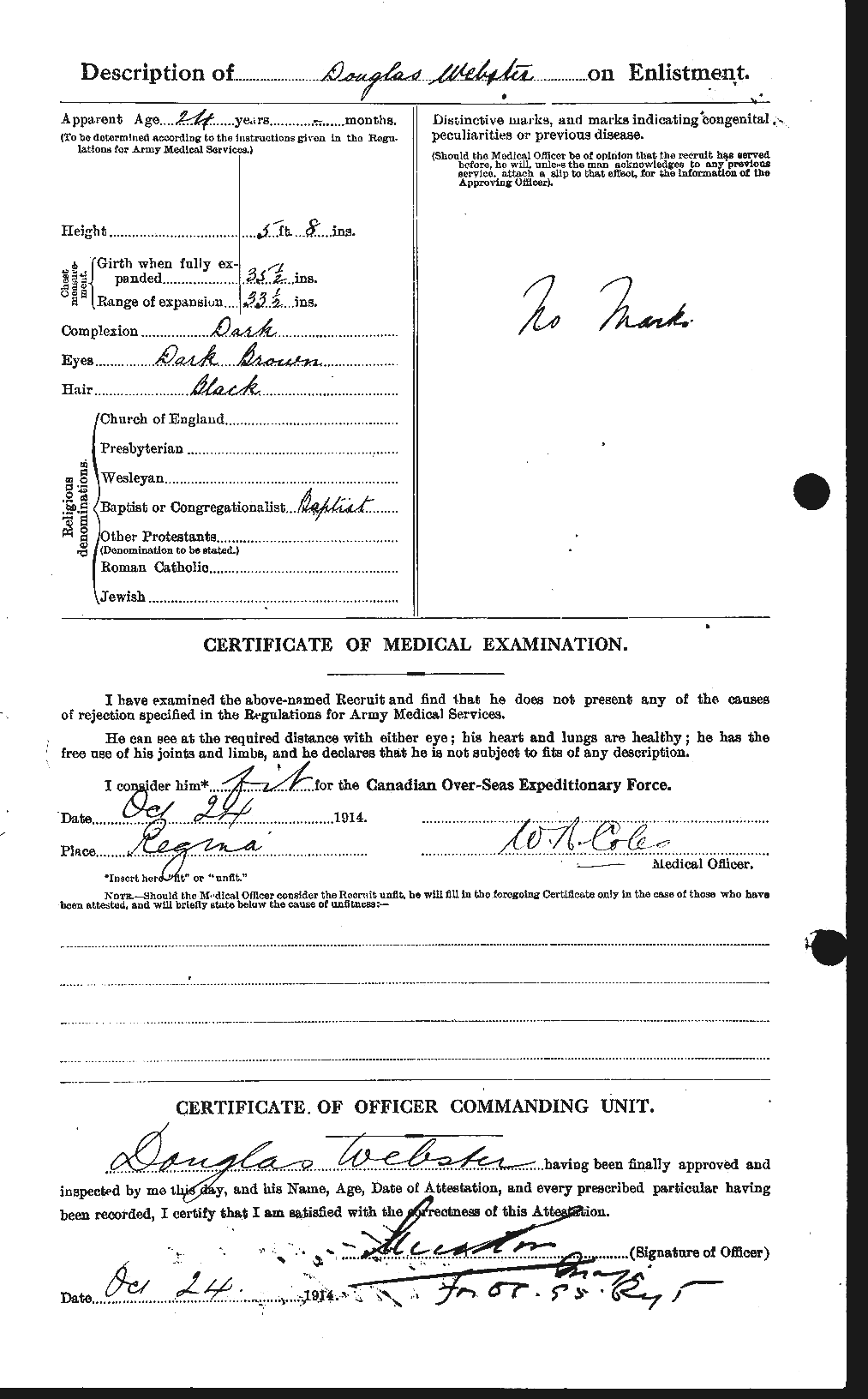 Personnel Records of the First World War - CEF 670326b