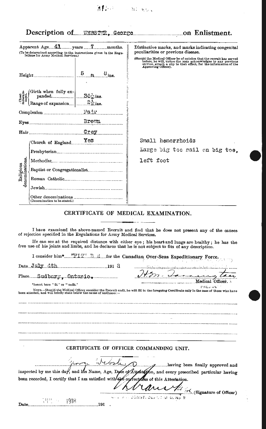 Personnel Records of the First World War - CEF 670379b