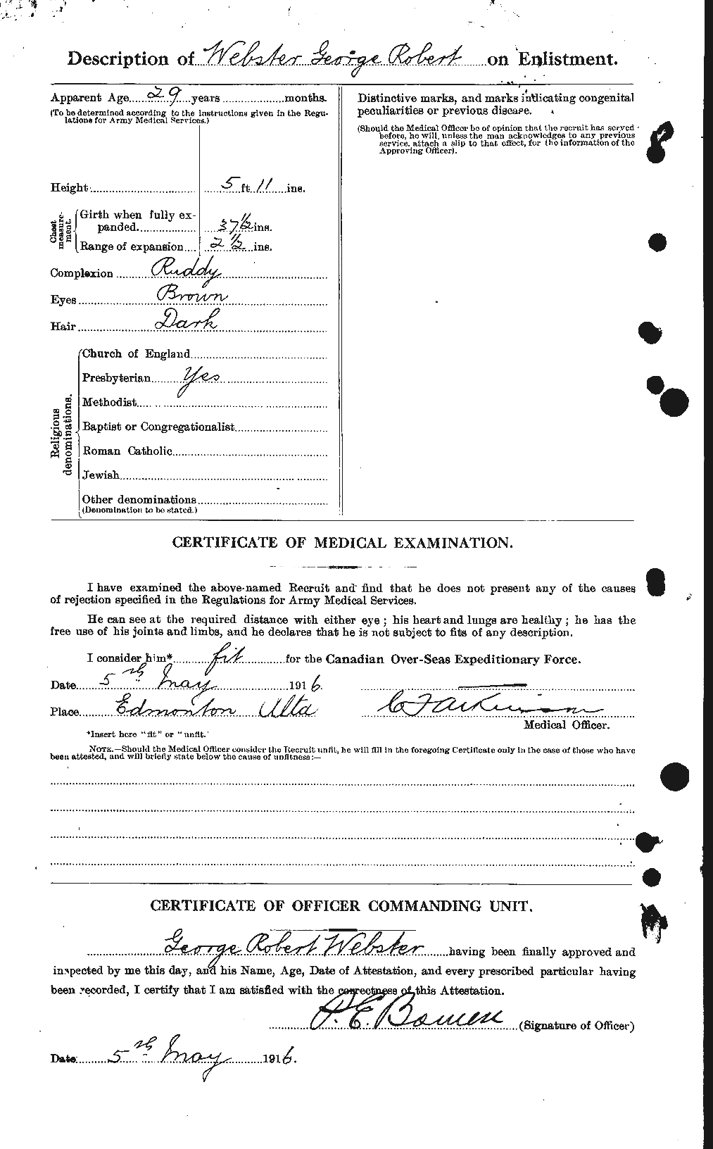 Personnel Records of the First World War - CEF 670393b