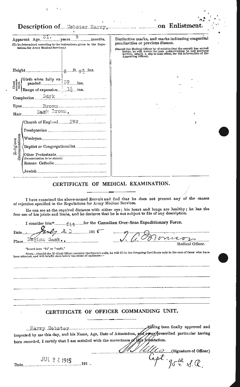 Personnel Records of the First World War - CEF 670409b