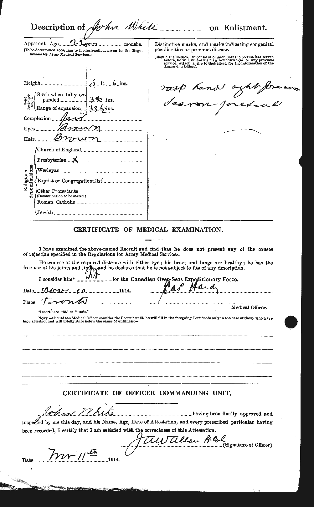 Personnel Records of the First World War - CEF 671503b