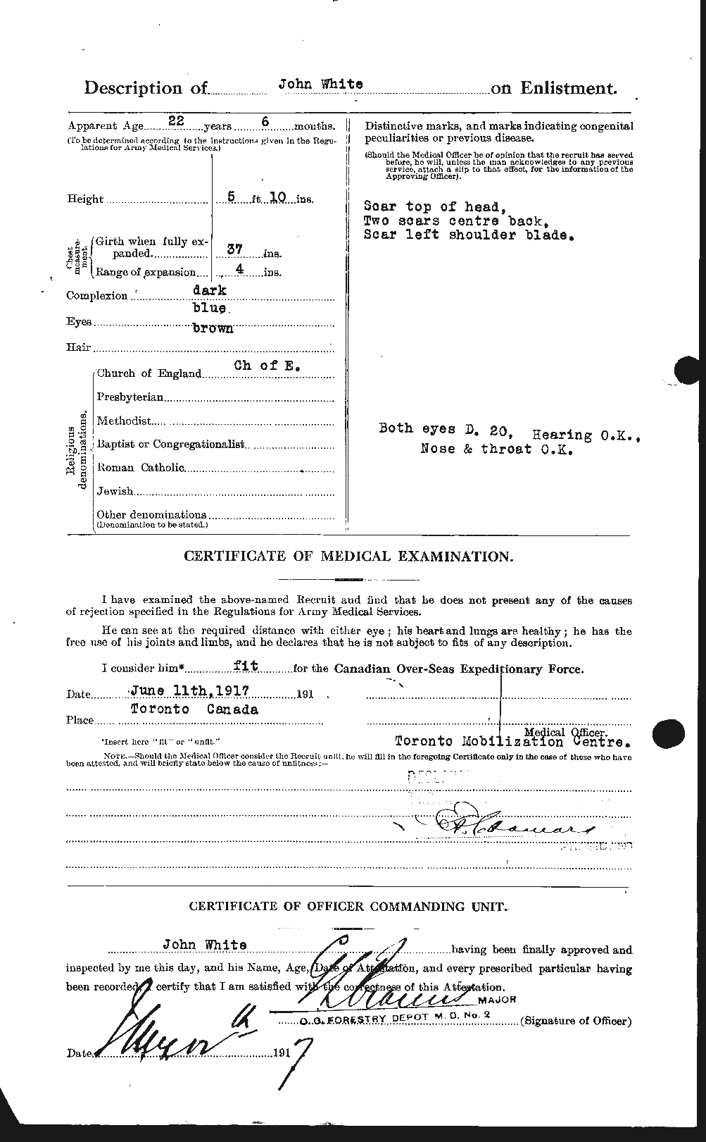 Personnel Records of the First World War - CEF 671528b