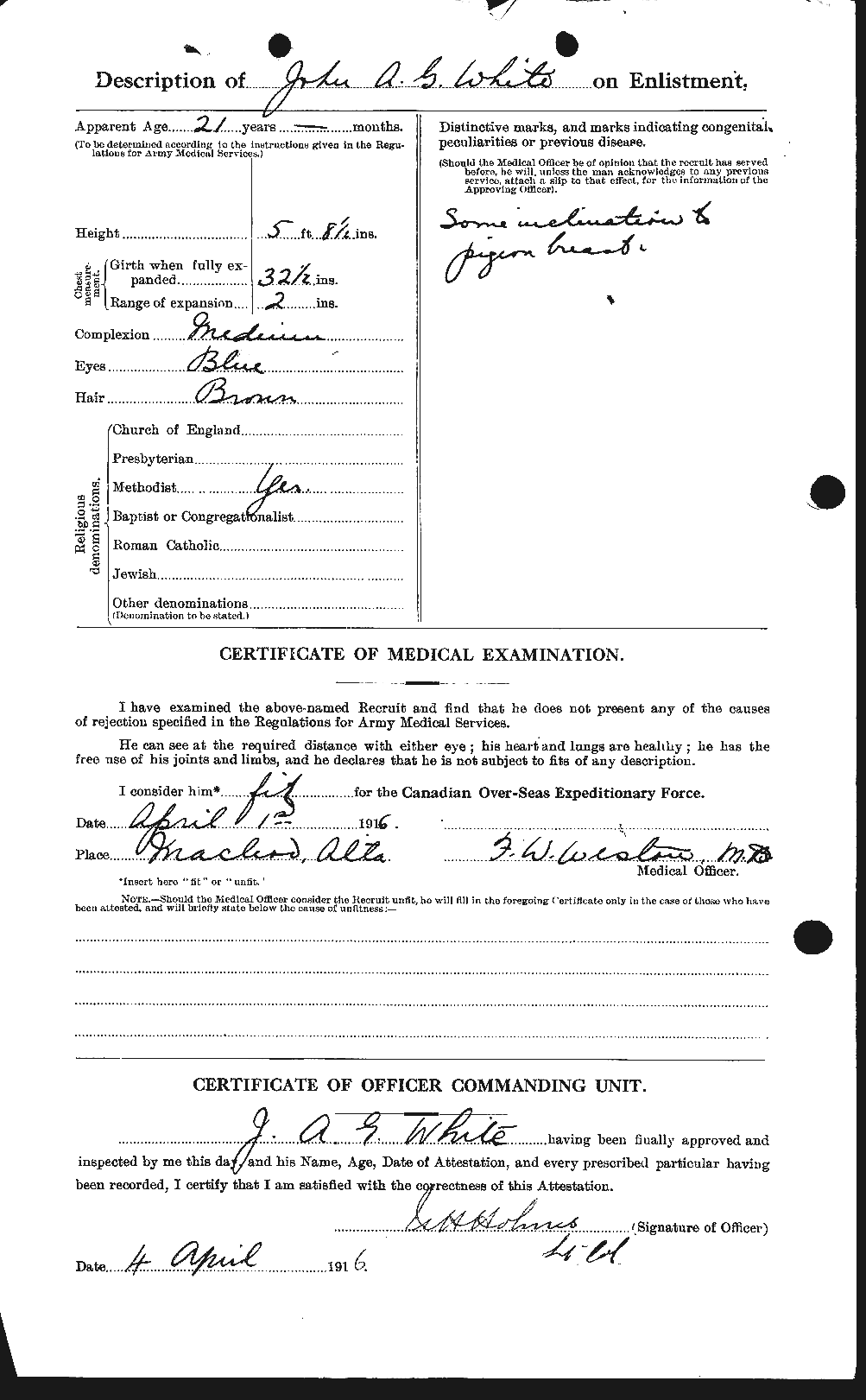 Personnel Records of the First World War - CEF 671540b