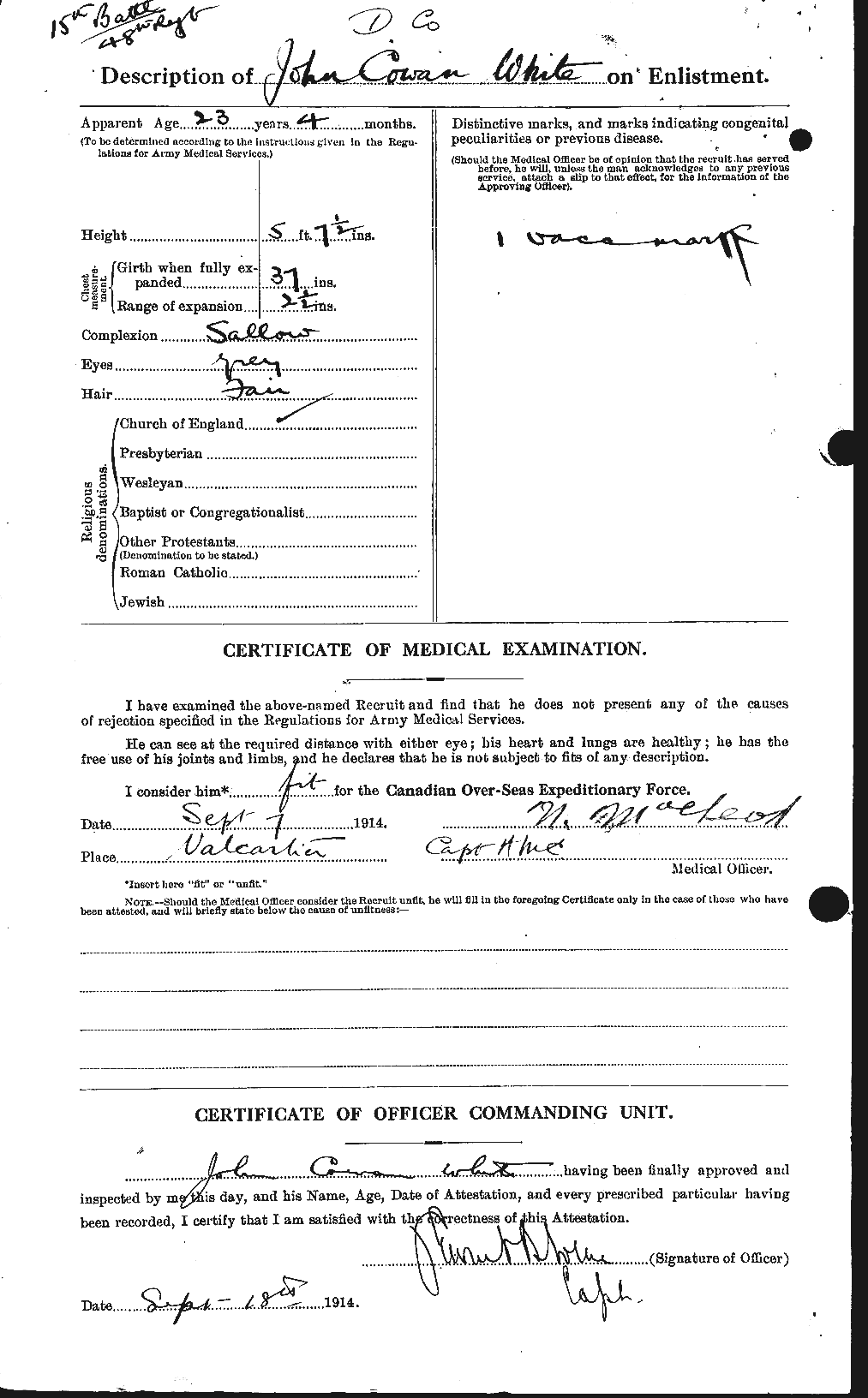 Personnel Records of the First World War - CEF 671548b