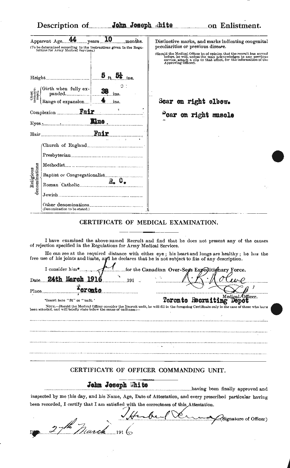 Personnel Records of the First World War - CEF 671578b