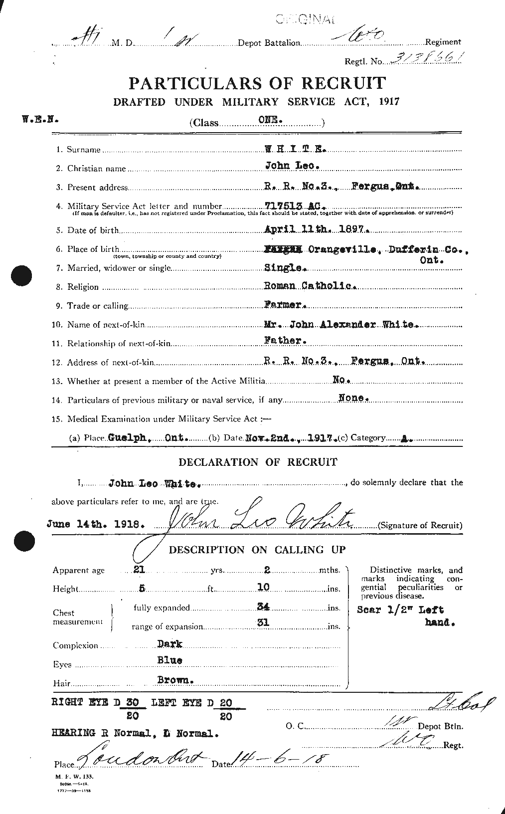 Personnel Records of the First World War - CEF 671580a