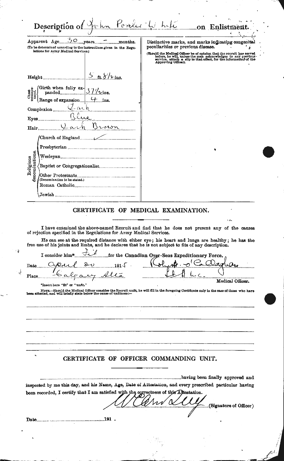 Personnel Records of the First World War - CEF 671588b