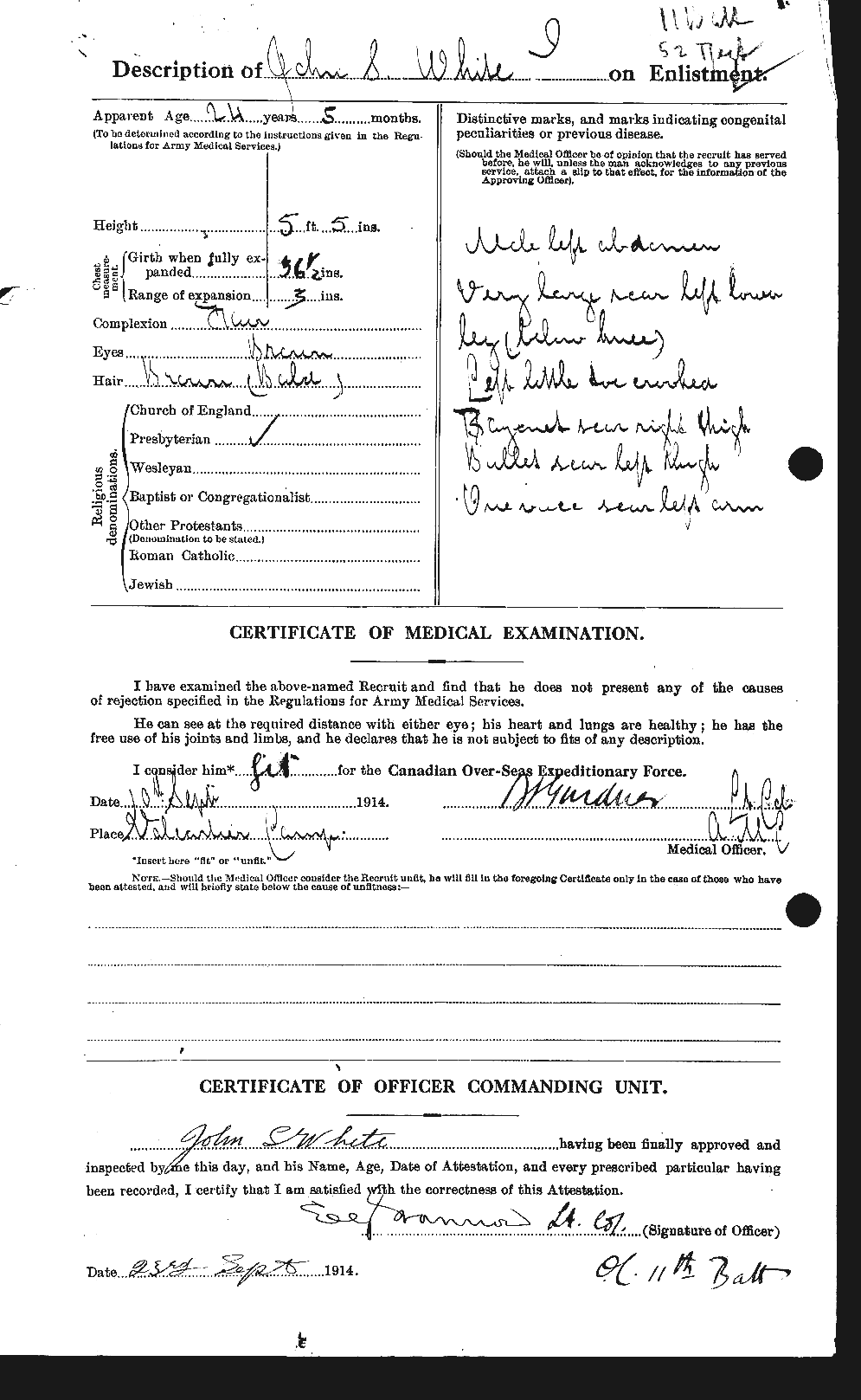 Personnel Records of the First World War - CEF 671600b