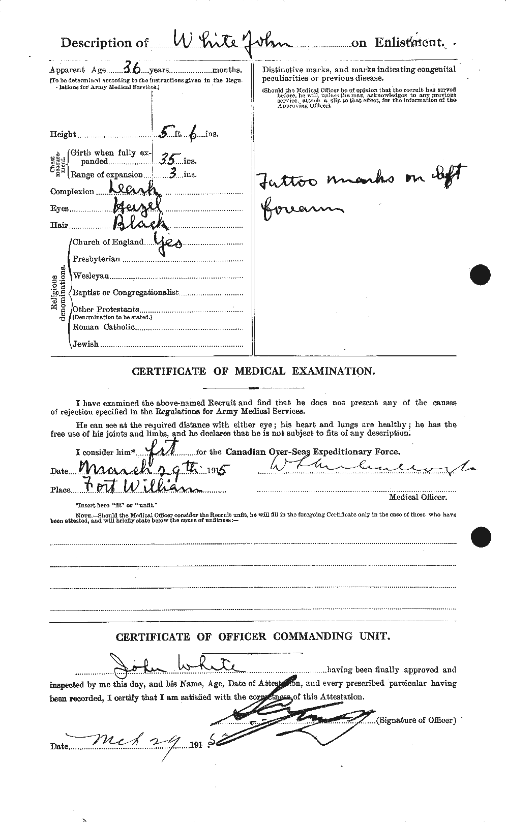 Personnel Records of the First World War - CEF 671618b