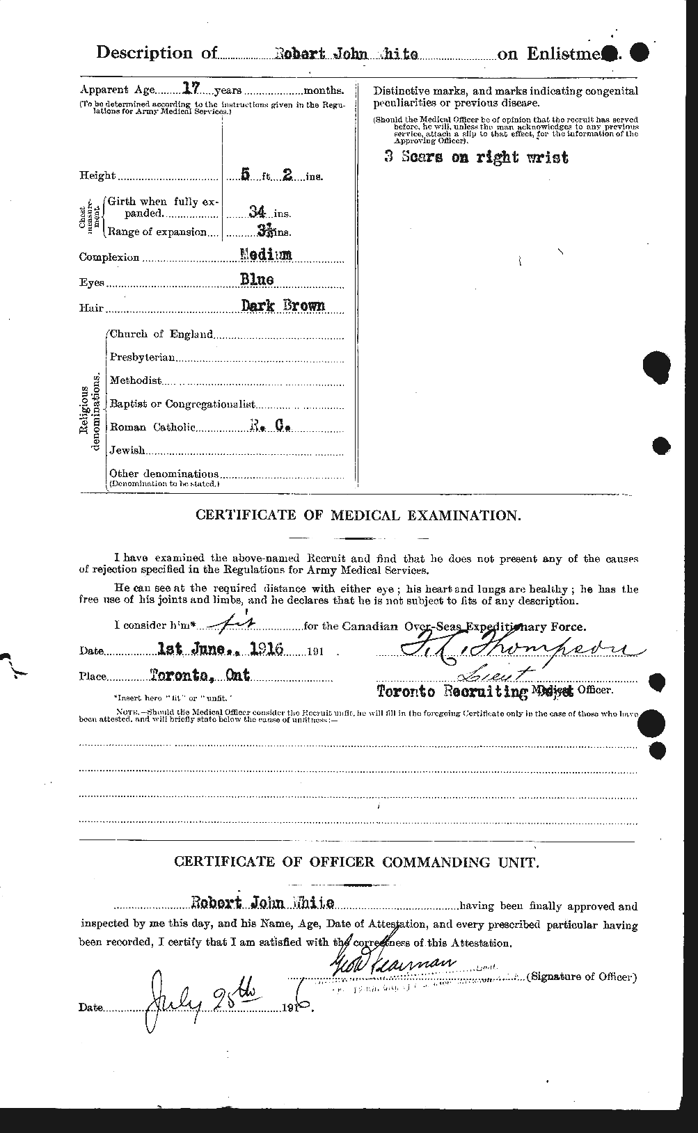 Personnel Records of the First World War - CEF 673498b