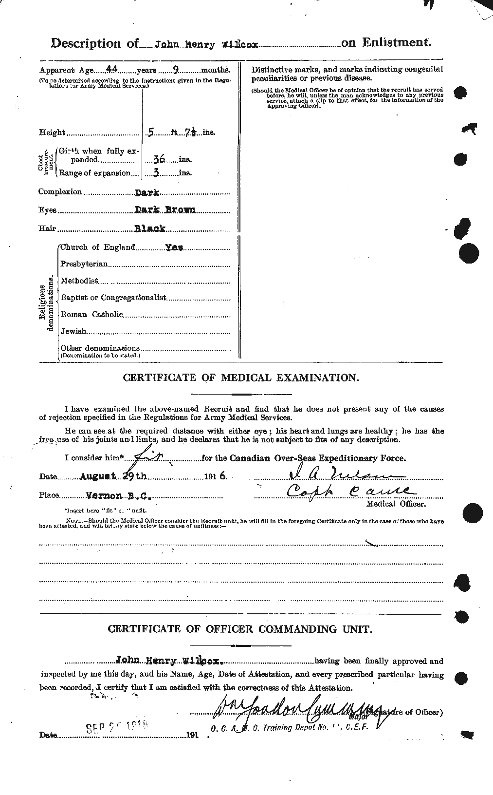 Personnel Records of the First World War - CEF 675246b