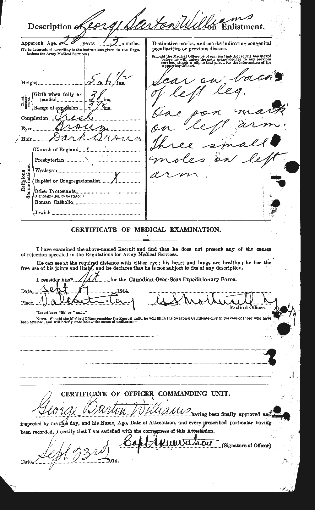 Personnel Records of the First World War - CEF 676028b