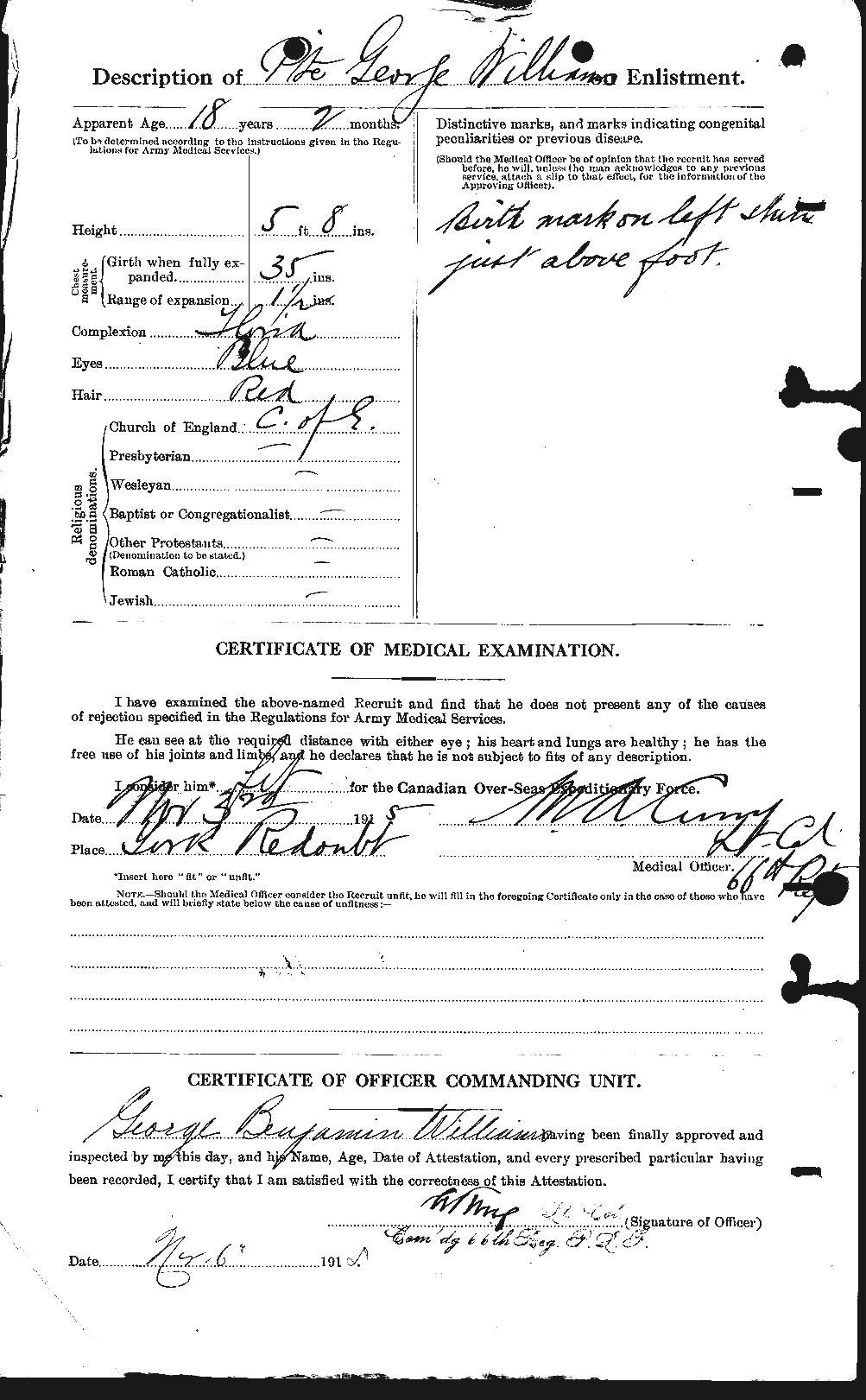 Personnel Records of the First World War - CEF 676029b