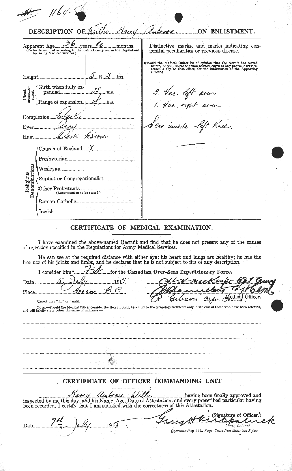 Personnel Records of the First World War - CEF 676465b