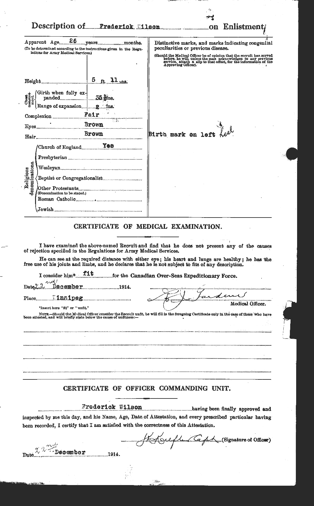Personnel Records of the First World War - CEF 677576b