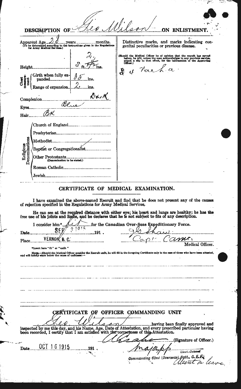 Personnel Records of the First World War - CEF 677683b
