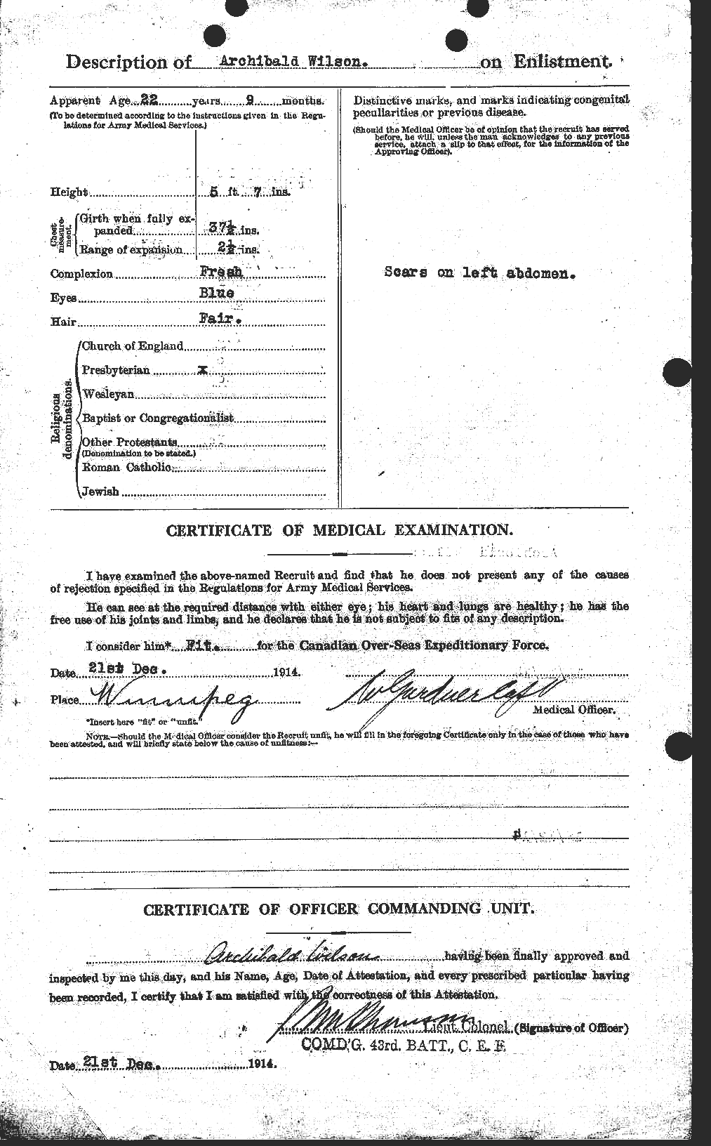 Personnel Records of the First World War - CEF 677718b