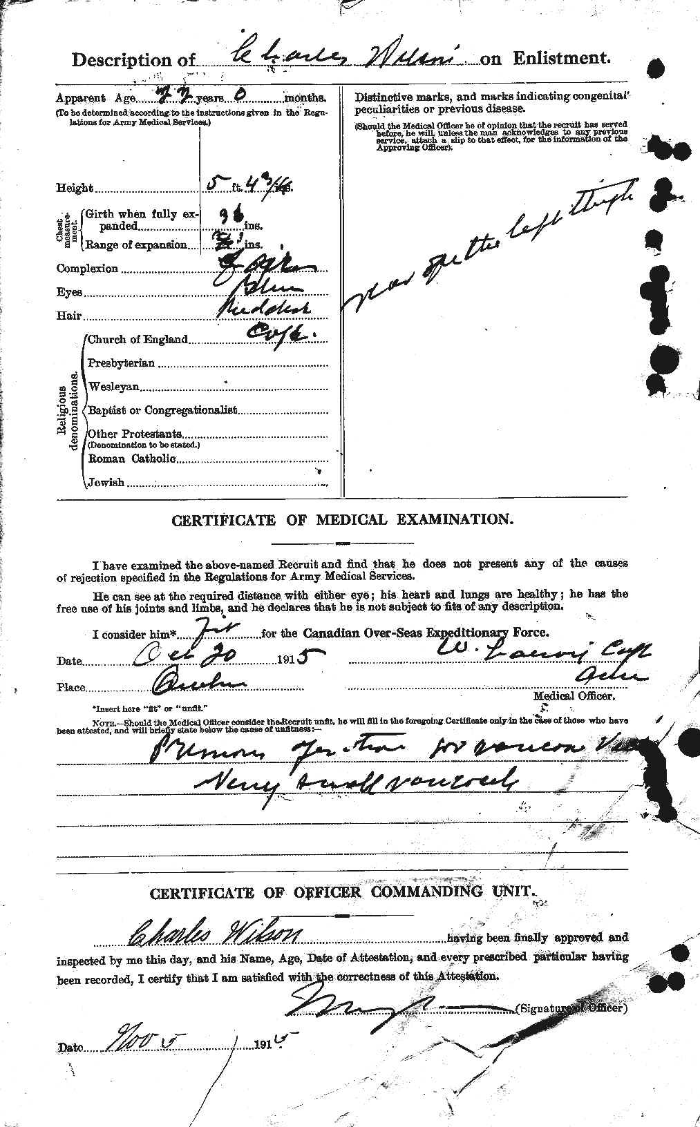 Personnel Records of the First World War - CEF 677870b