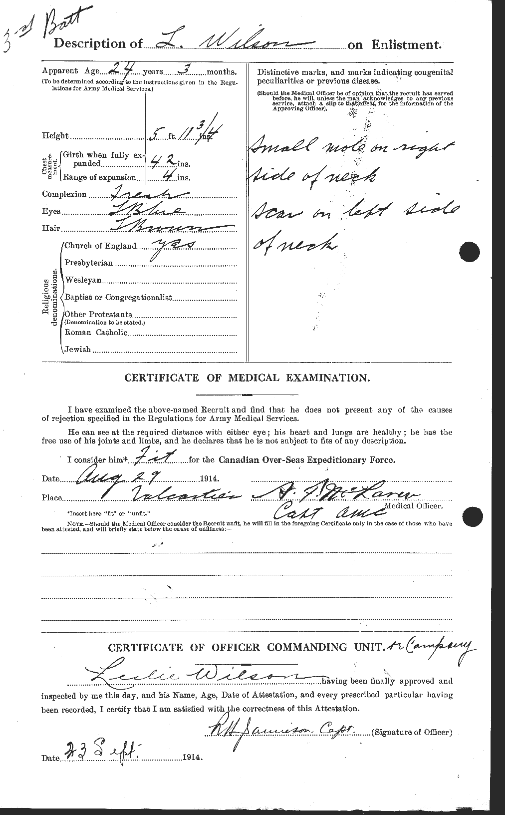 Personnel Records of the First World War - CEF 678645b