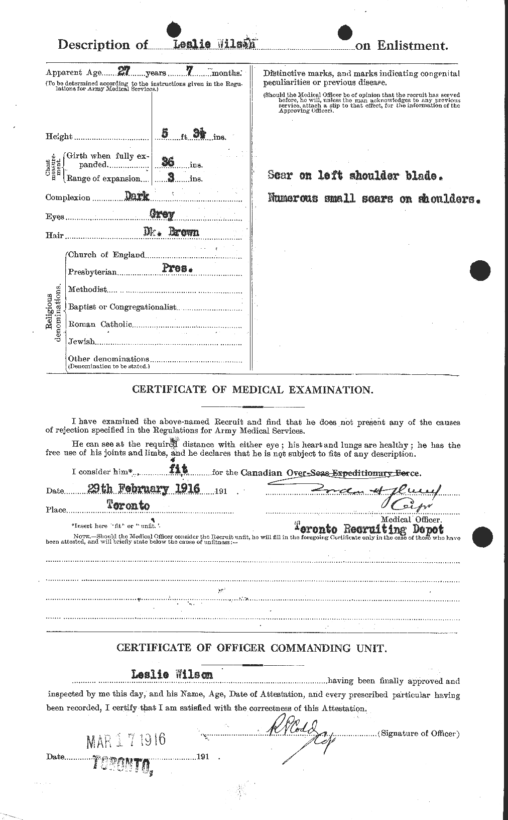 Personnel Records of the First World War - CEF 678648b