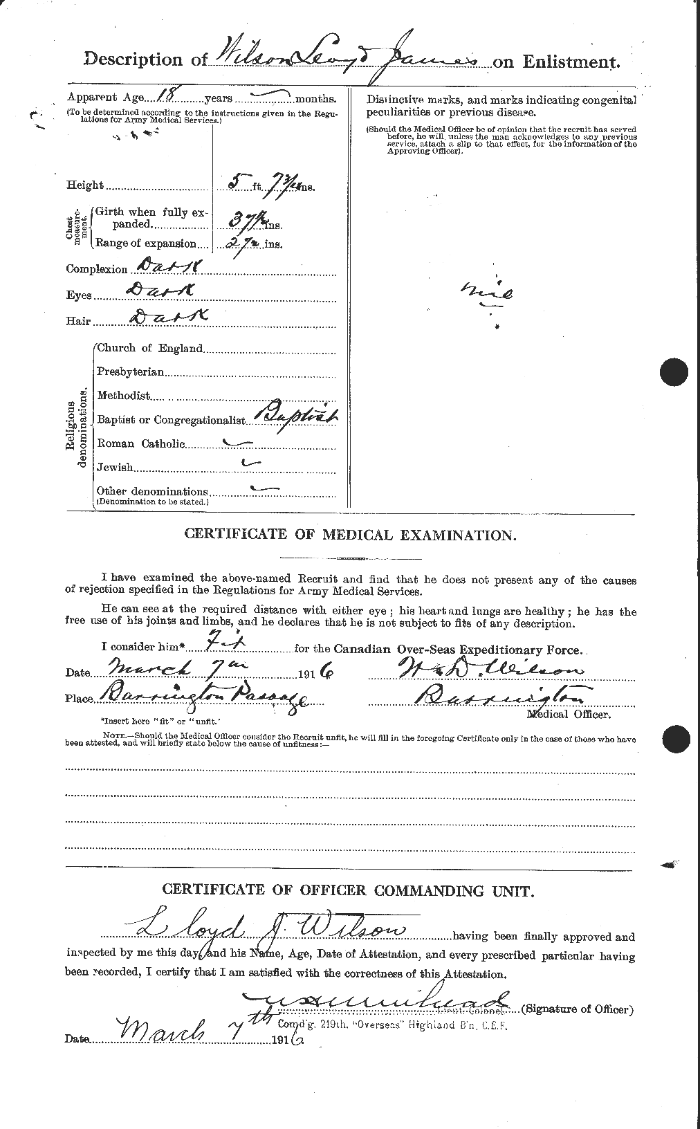 Personnel Records of the First World War - CEF 678660b