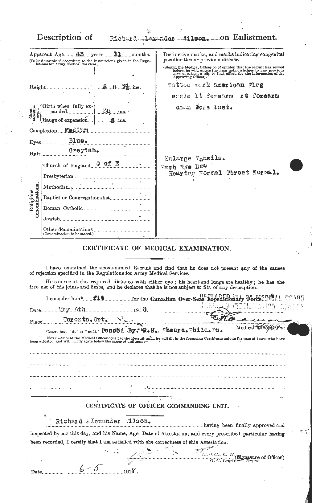 Personnel Records of the First World War - CEF 678845b