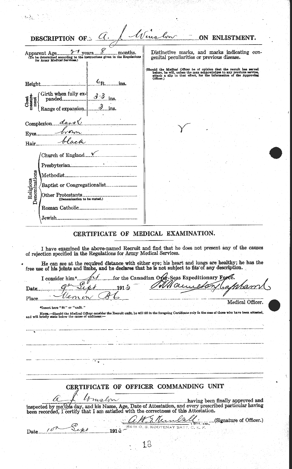 Personnel Records of the First World War - CEF 679187b
