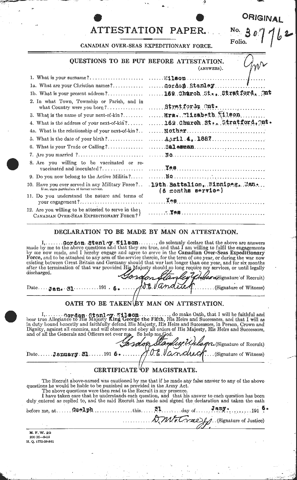 Personnel Records of the First World War - CEF 679379a