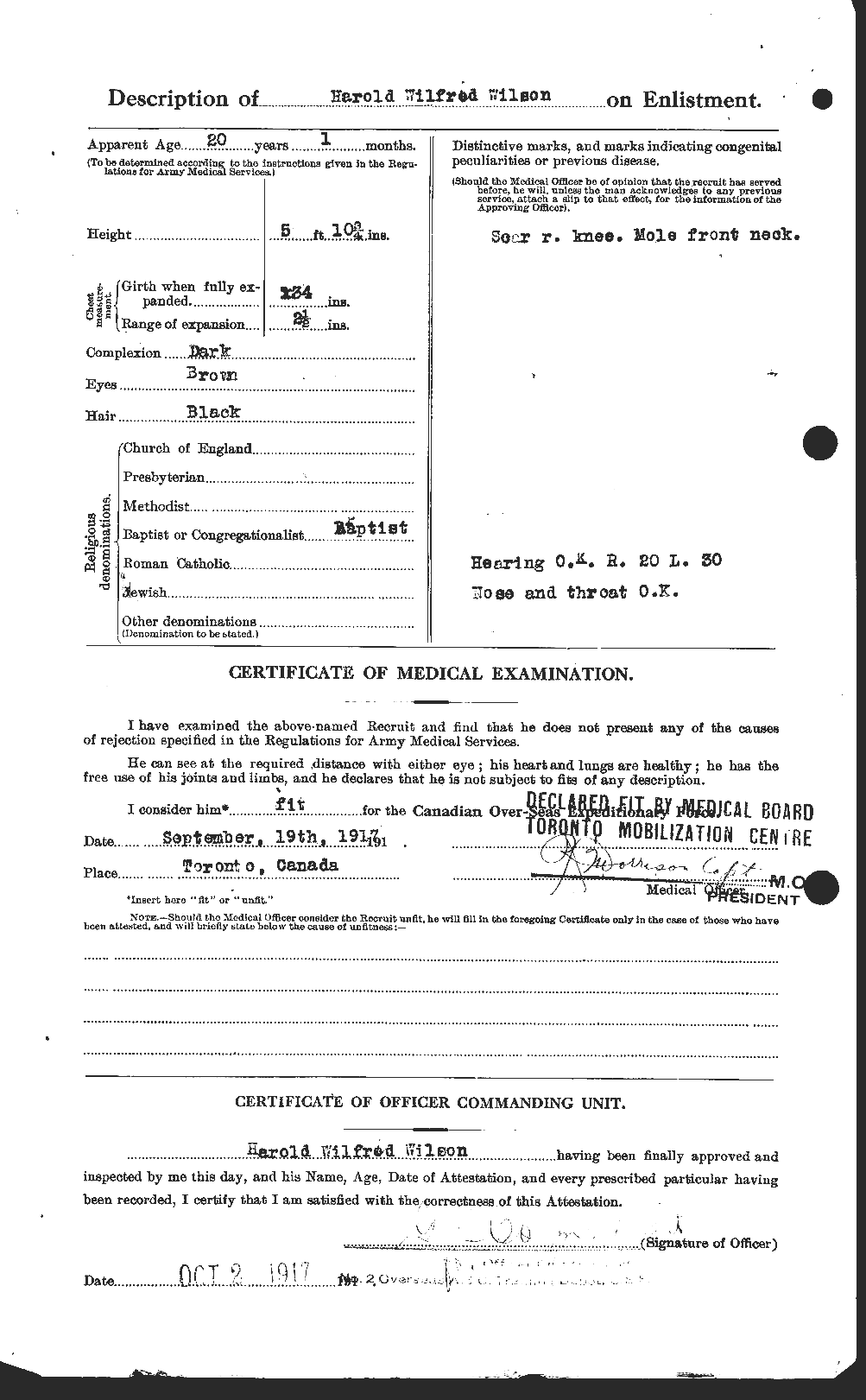 Personnel Records of the First World War - CEF 679418b