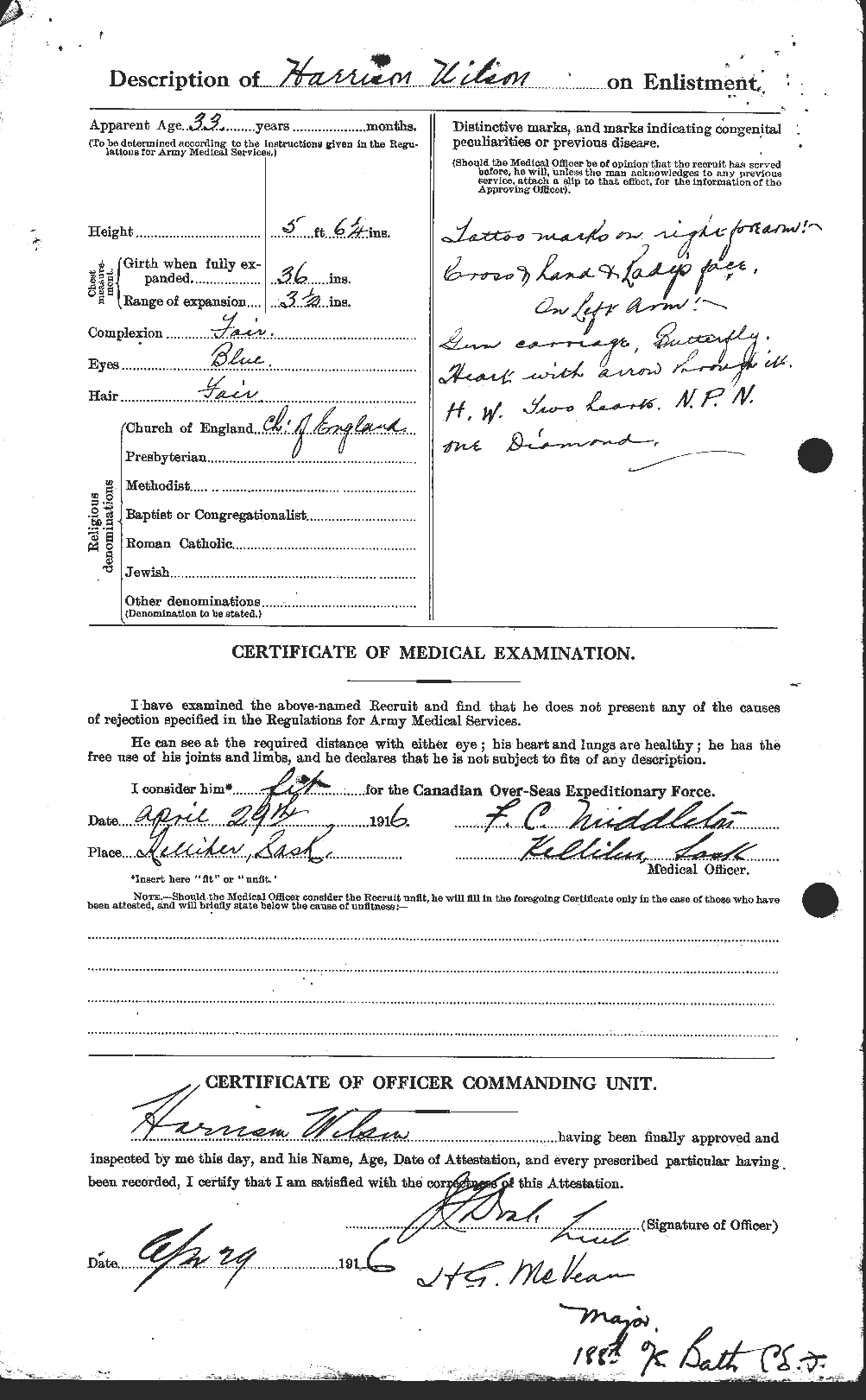 Personnel Records of the First World War - CEF 679422b