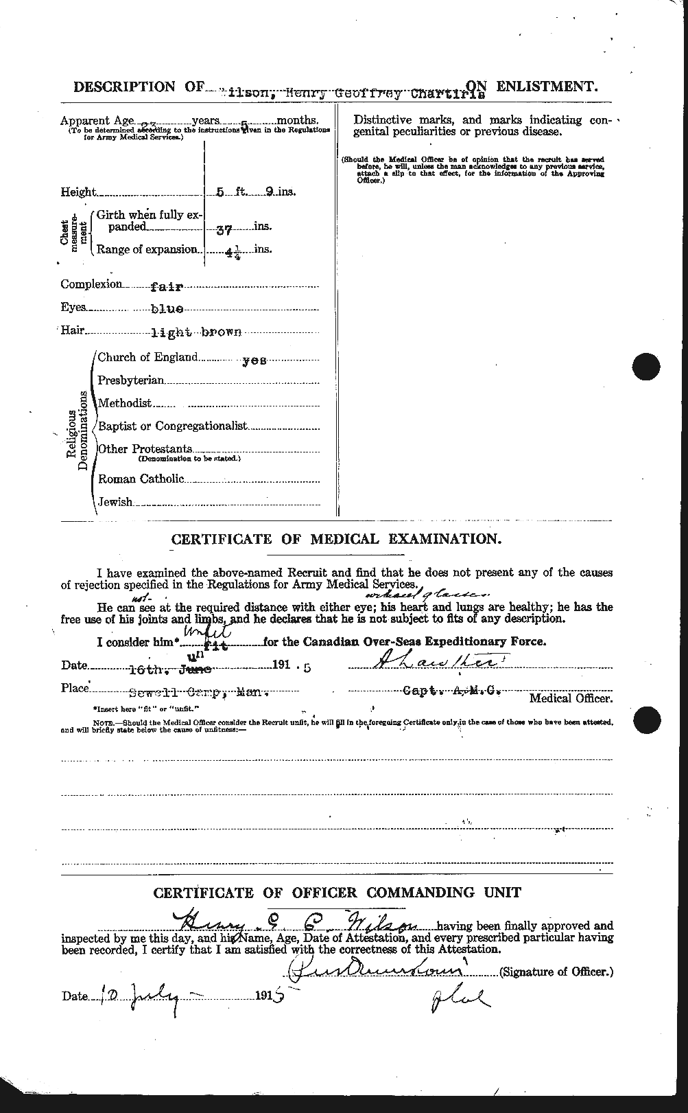 Personnel Records of the First World War - CEF 679523b