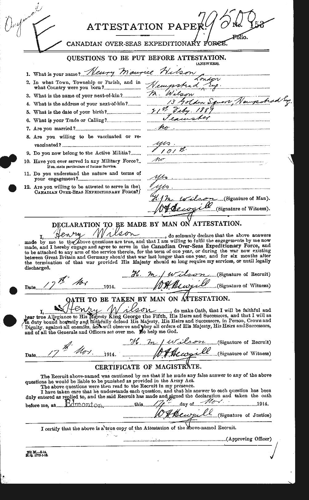 Personnel Records of the First World War - CEF 679535a
