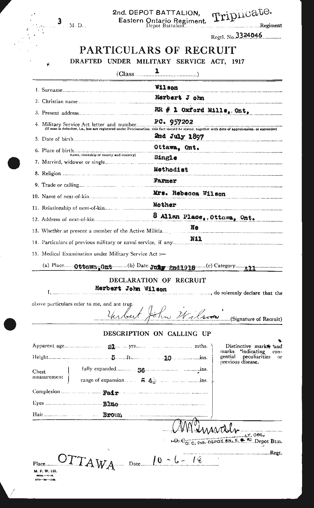 Personnel Records of the First World War - CEF 679568a