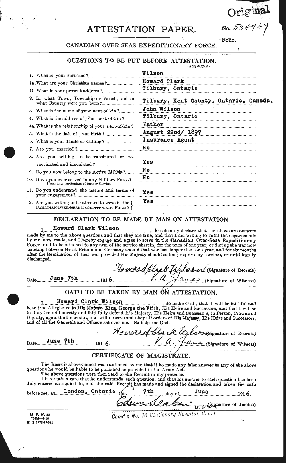 Personnel Records of the First World War - CEF 679591a