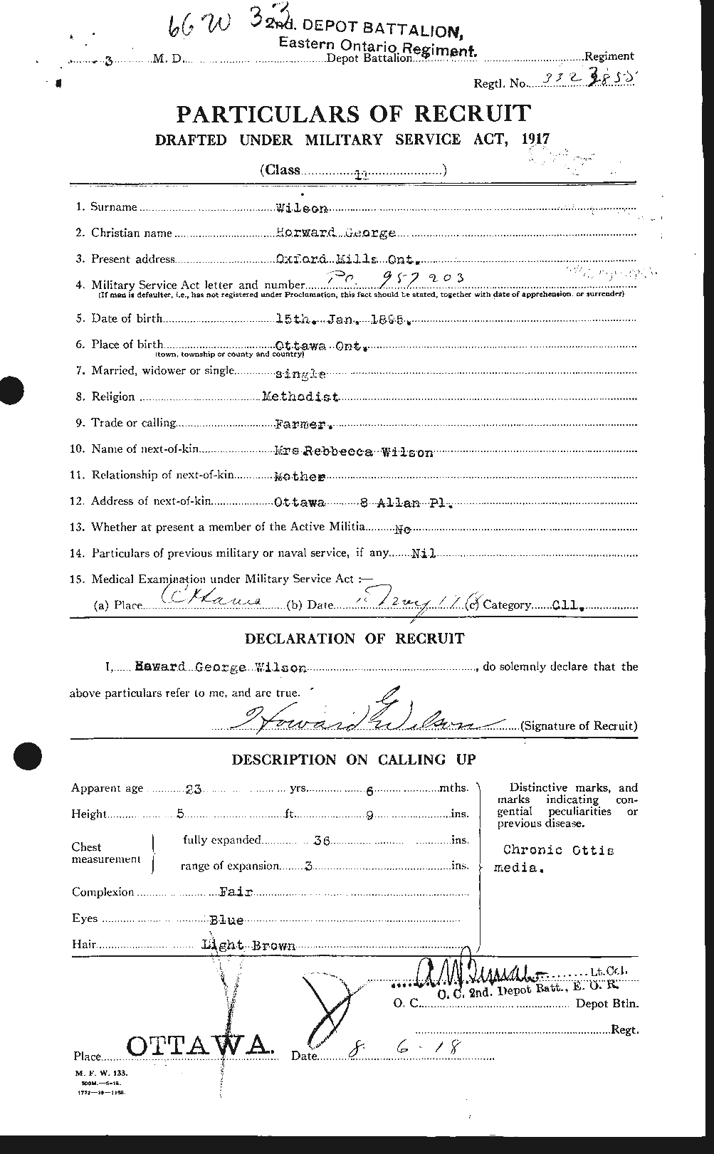 Personnel Records of the First World War - CEF 679592a