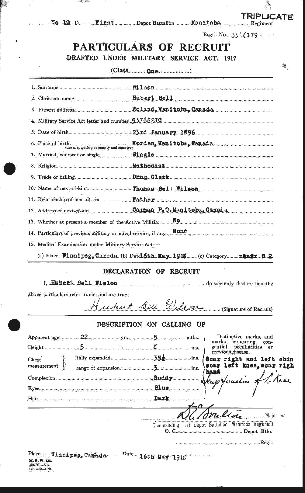 Personnel Records of the First World War - CEF 679598a