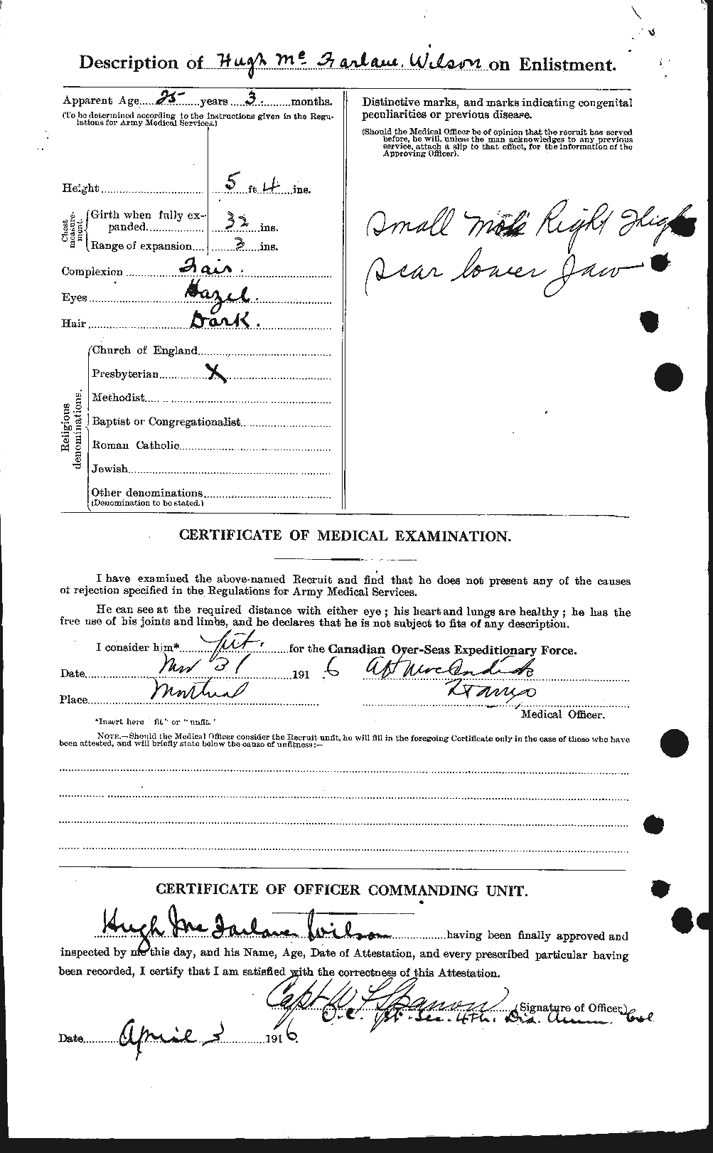 Personnel Records of the First World War - CEF 679618b