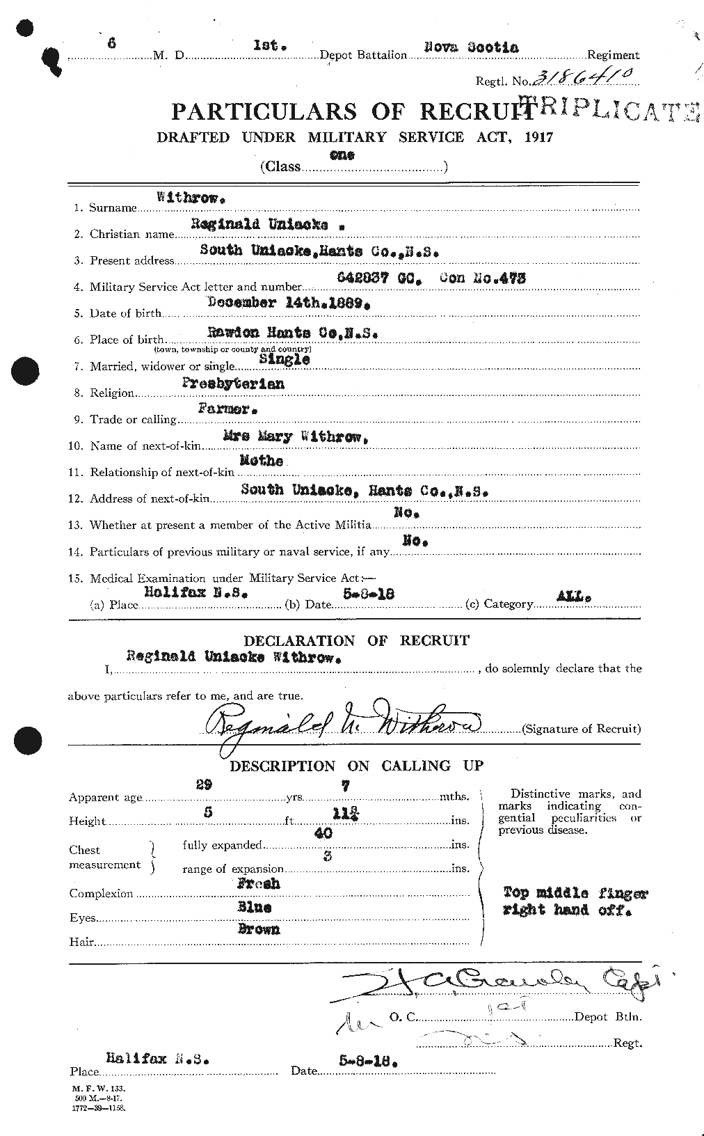 Personnel Records of the First World War - CEF 680028a