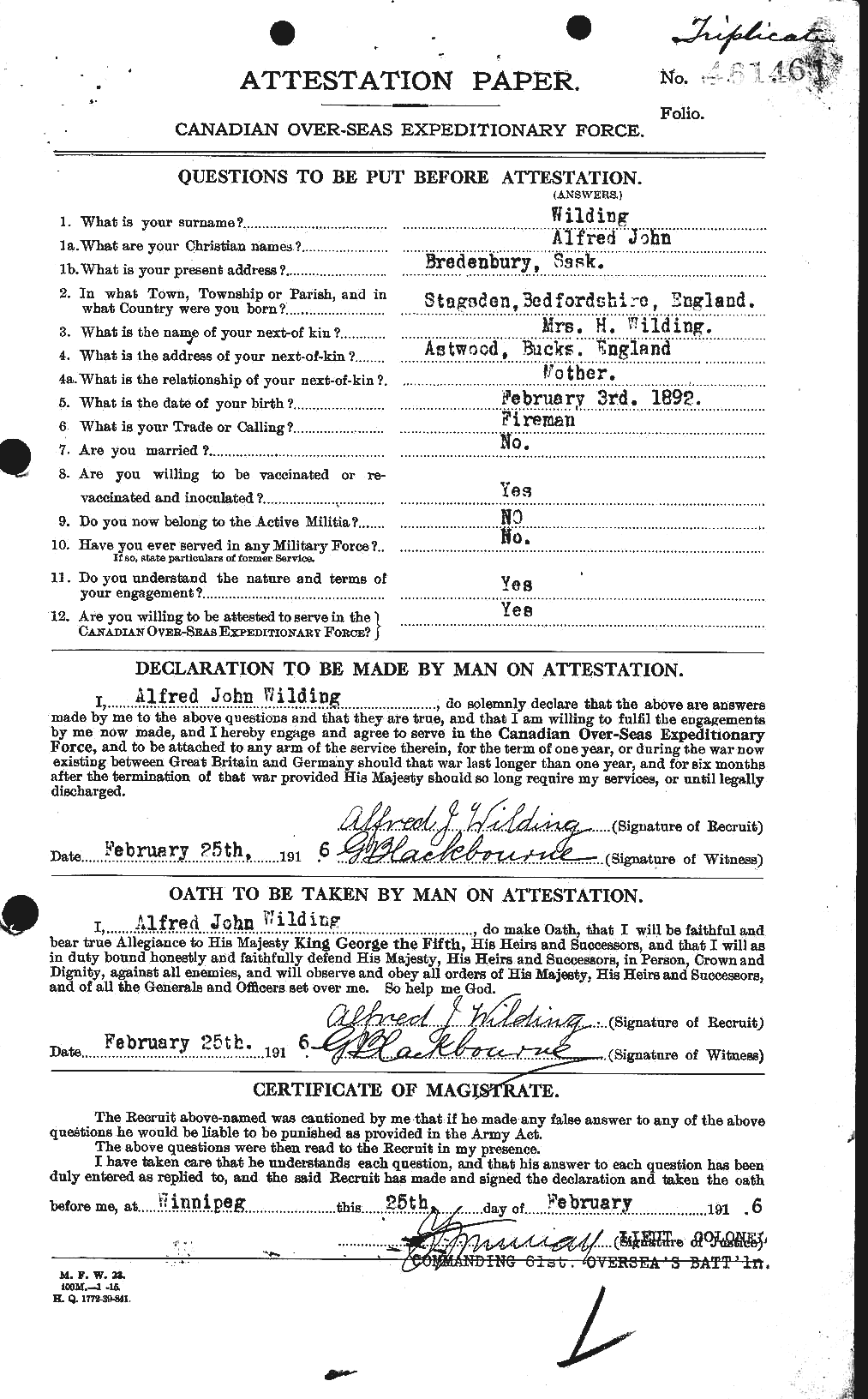 Personnel Records of the First World War - CEF 680084a