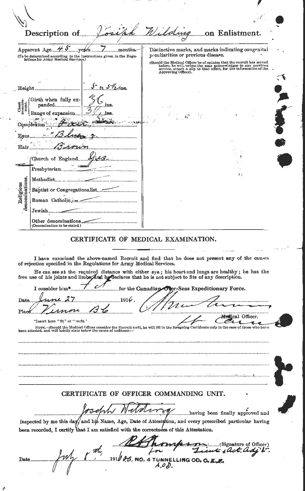 Personnel Records of the First World War - CEF 680104b