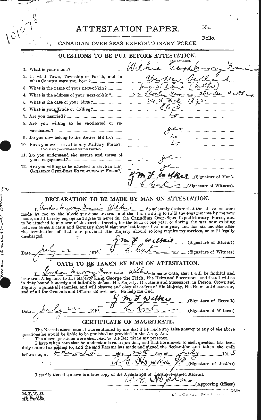 Personnel Records of the First World War - CEF 680435a