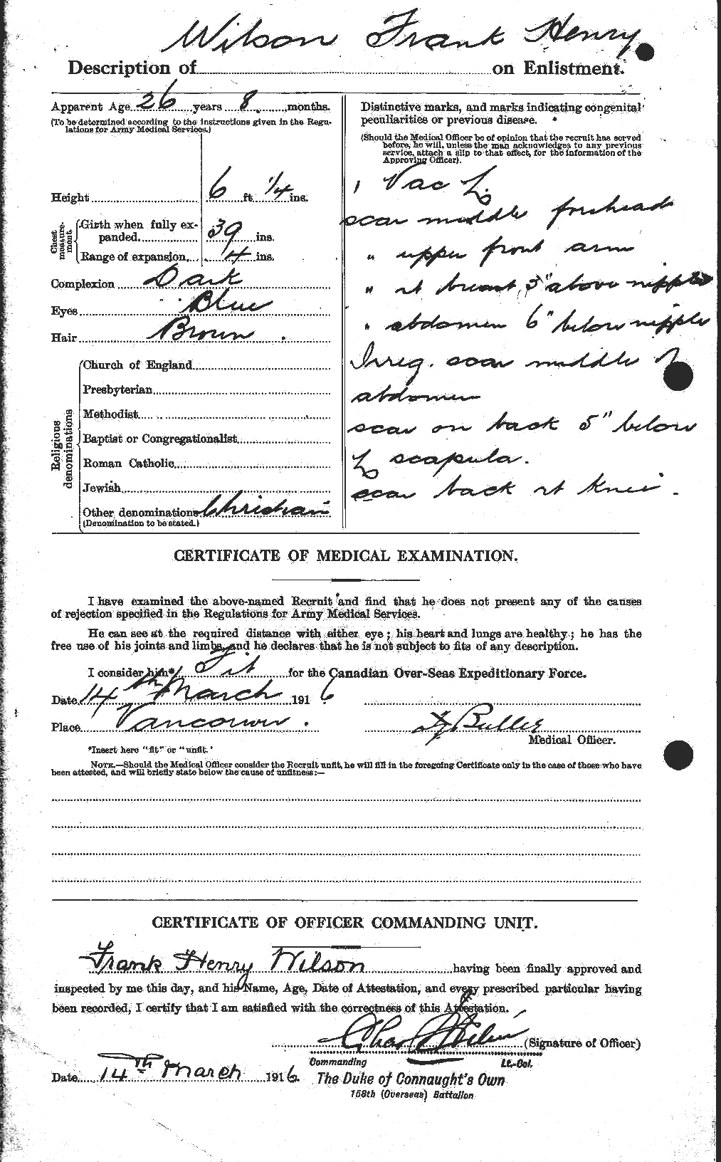 Personnel Records of the First World War - CEF 680672b