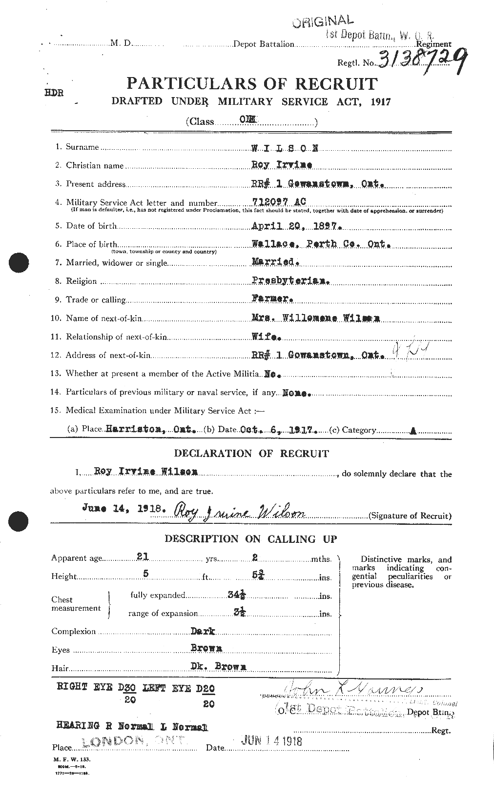 Personnel Records of the First World War - CEF 681060a
