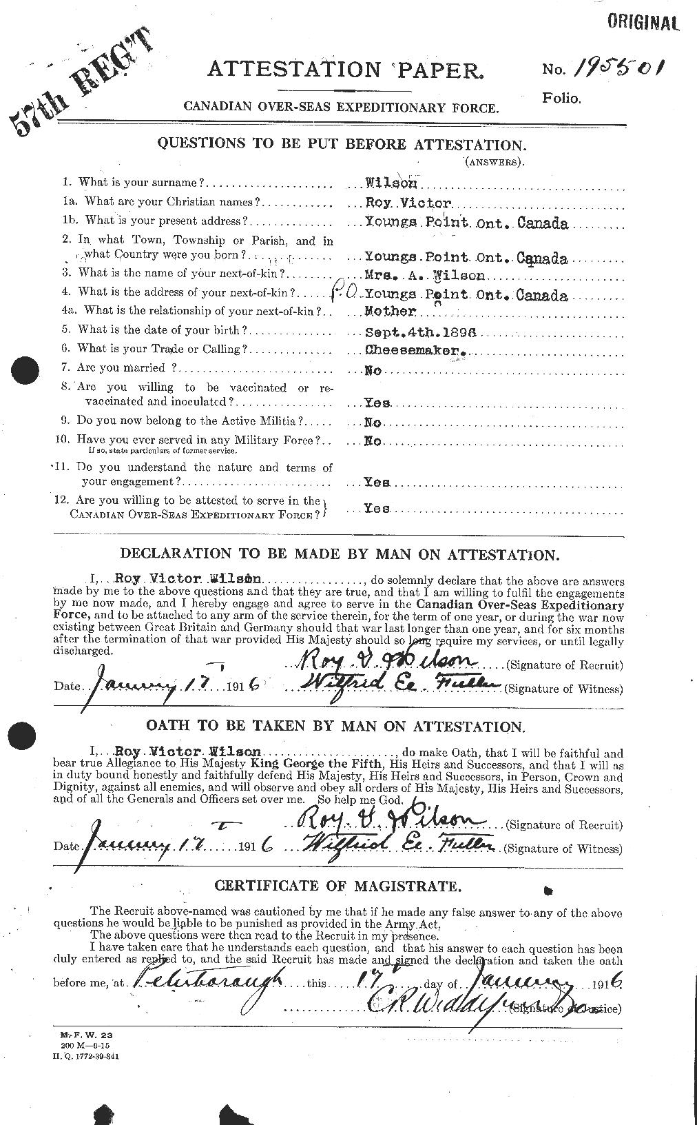Personnel Records of the First World War - CEF 681068a