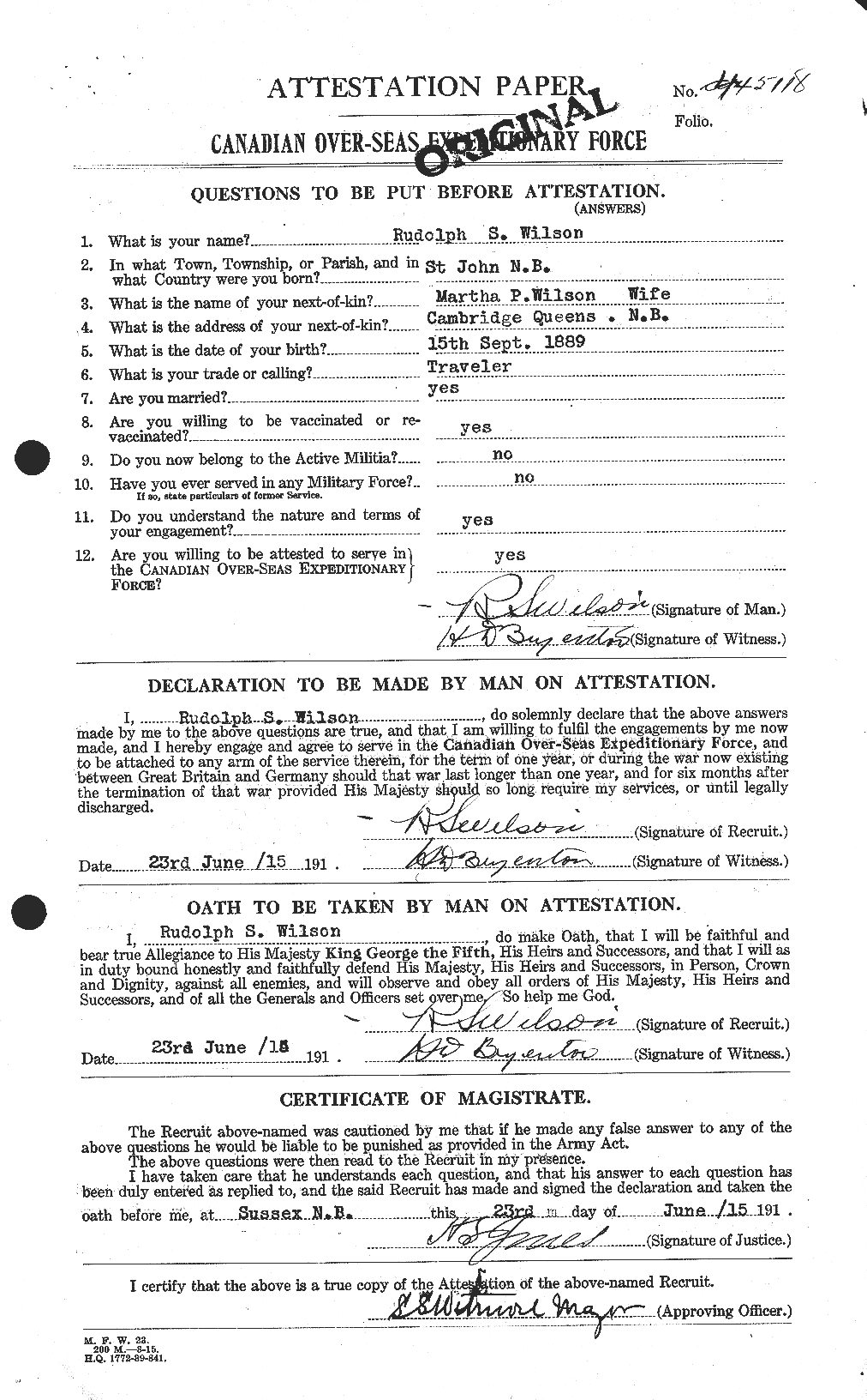 Personnel Records of the First World War - CEF 681071a