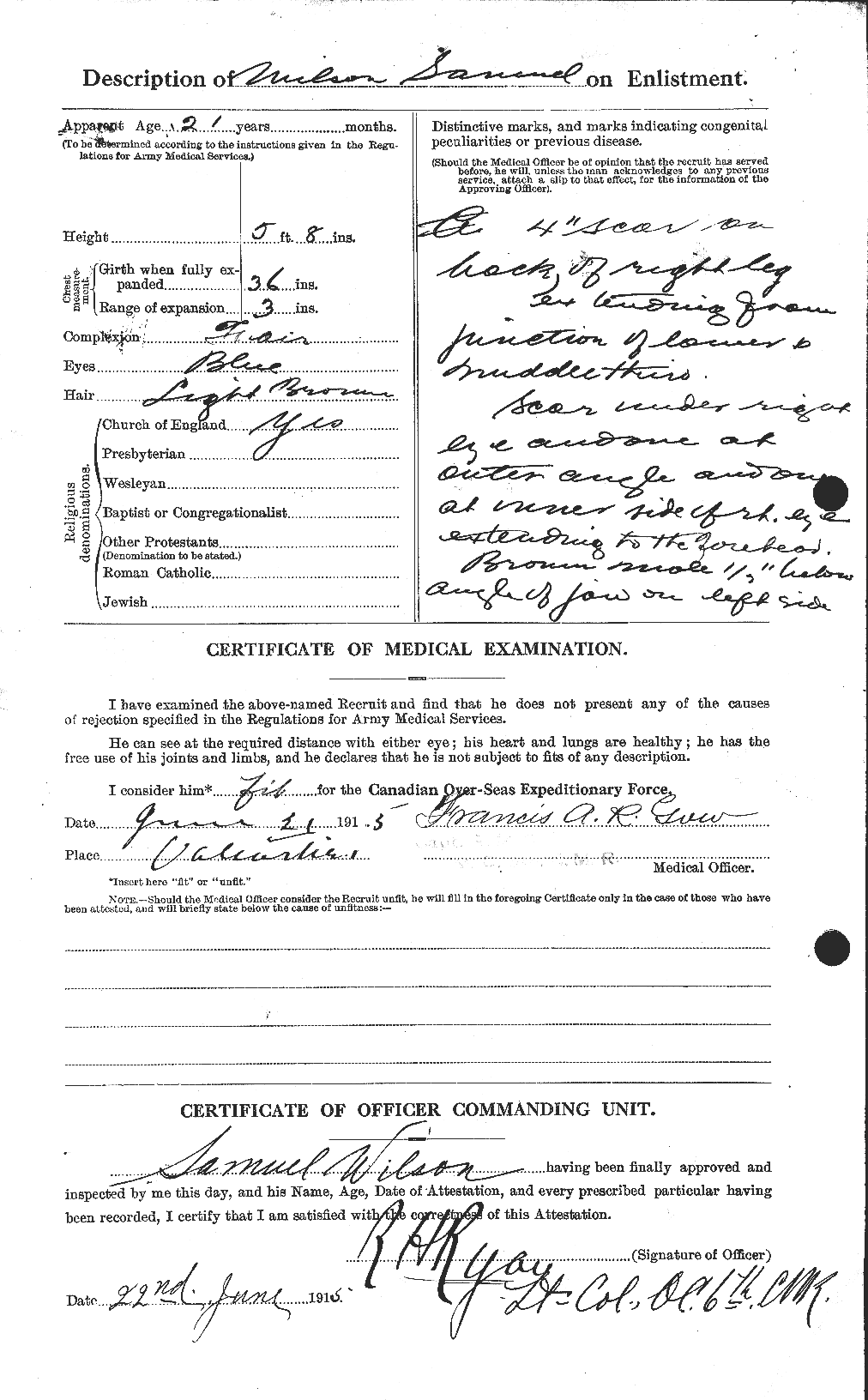 Personnel Records of the First World War - CEF 681091b