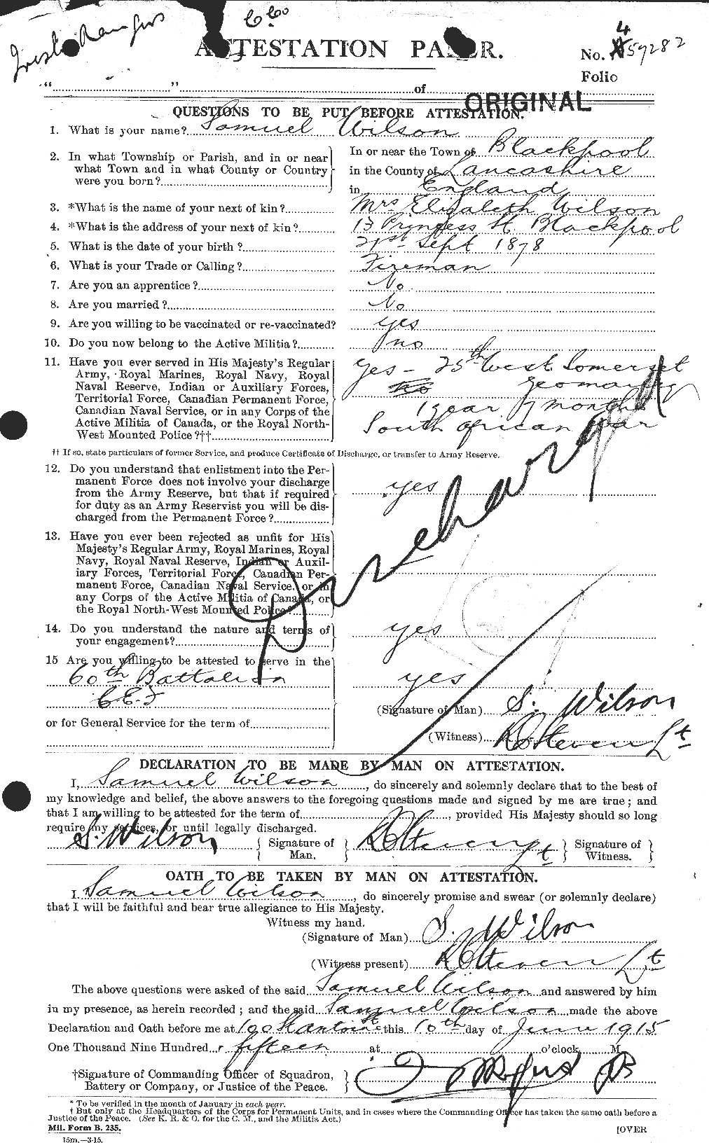 Personnel Records of the First World War - CEF 681093a