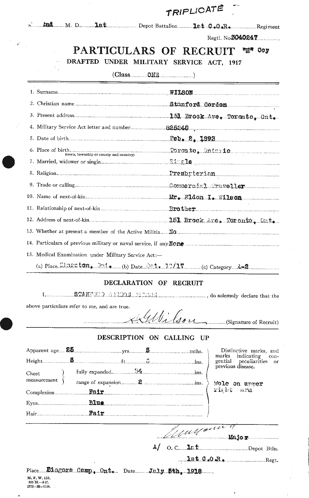 Personnel Records of the First World War - CEF 681143a