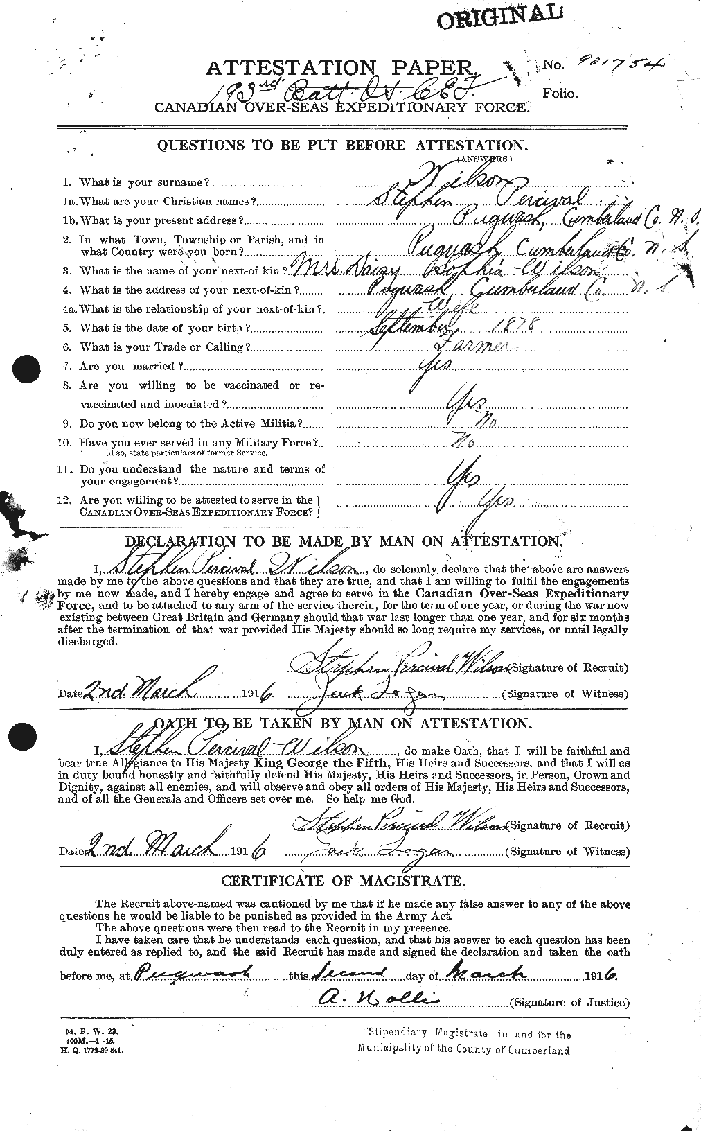 Personnel Records of the First World War - CEF 681150a